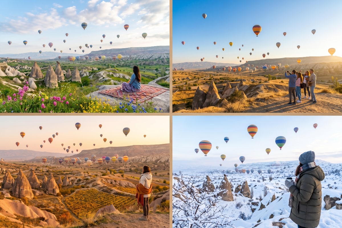 Cappadocia in Every Season: Balloon Watching\'s Year-Round Appeal