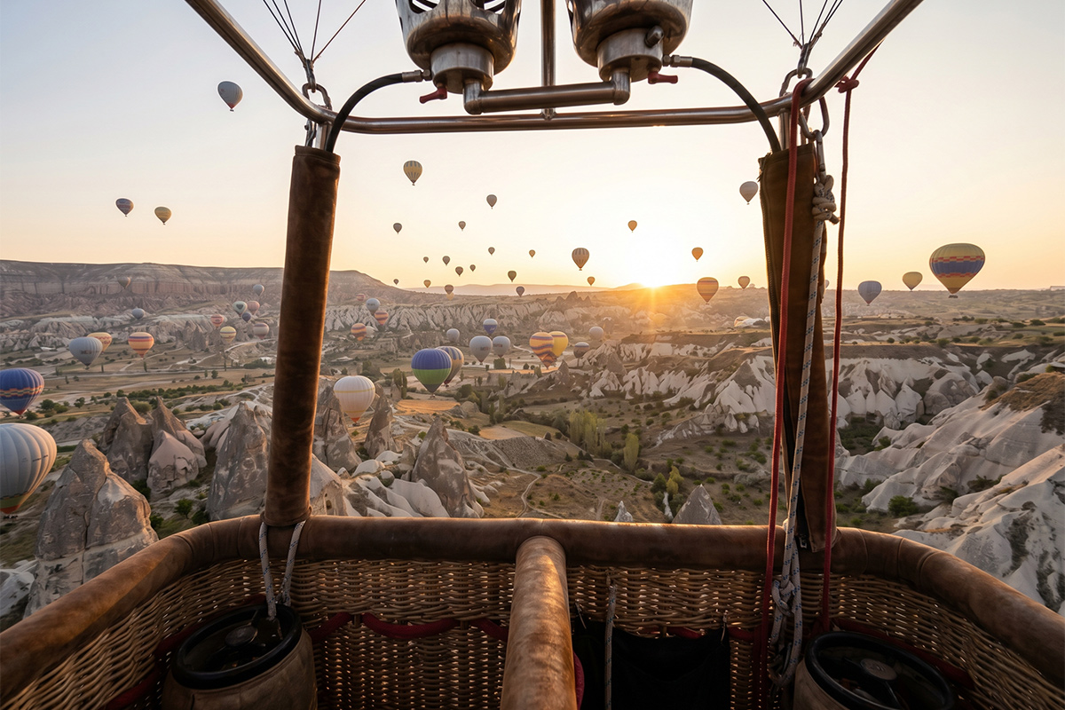 Unveiling Cappadocia: The Magic of Hot Air Ballooning Experience
