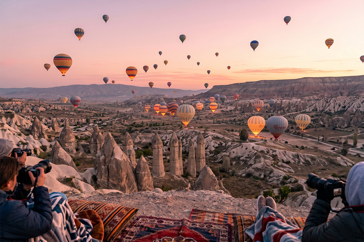 The Art of Balloon Watching in Cappadocia: A Unique Perspective