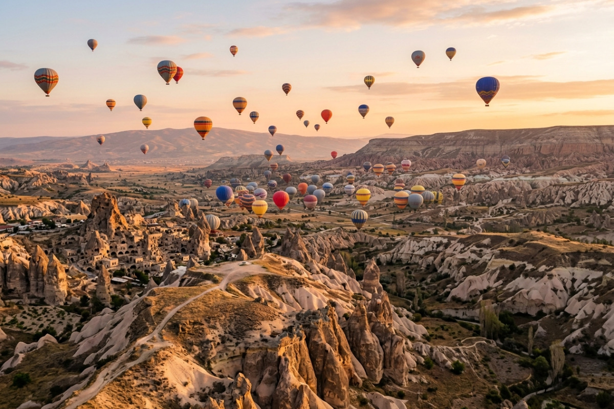 Captivating Views: Experience Cappadocia's Balloon Watching Tours