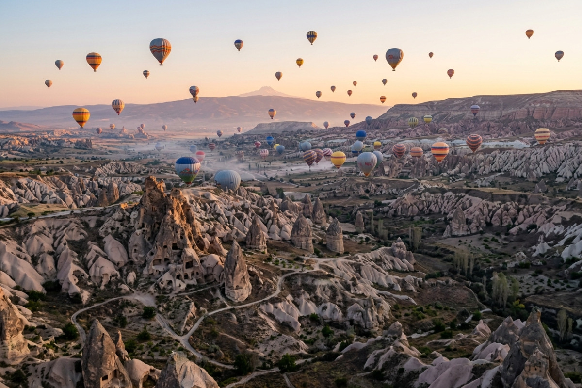 Ballooning Beyond the Skies: Exploring Cappadocia's Unique Landscapes