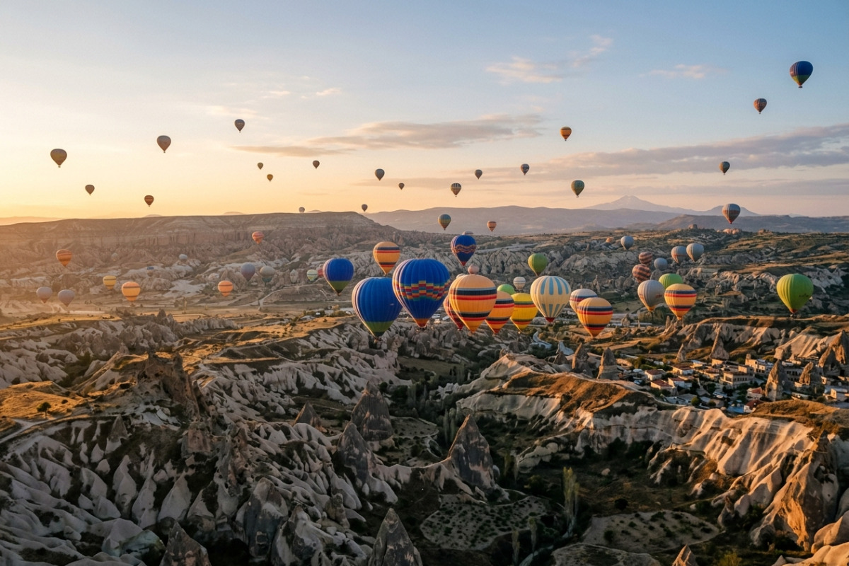 Capturing the Essence of Cappadocia: Balloon Watching Experiences