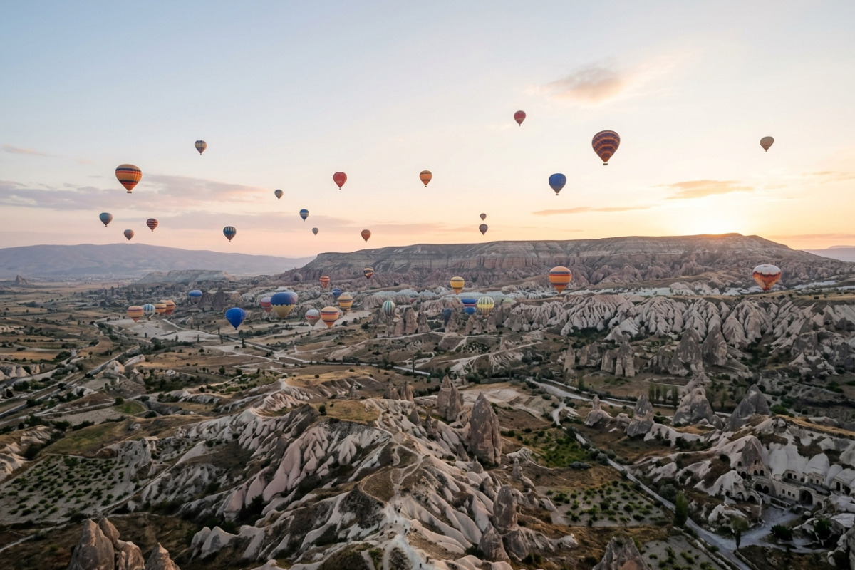 The Hidden Wonders of Cappadocia: Ballooning from a New Perspective