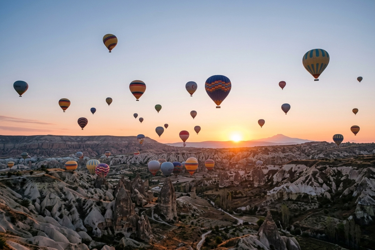 The Thrill of Watching Hot Air Balloons in Cappadocia