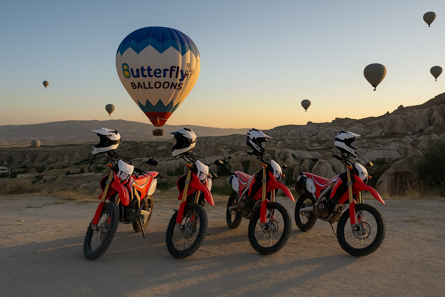 Cappadocia Enduro Motorcycle Tour with Expert Local Guide
